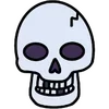 Sticker 💀 Halloween comic @uwuBerry