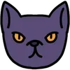 Sticker 🐱 Halloween comic @uwuBerry