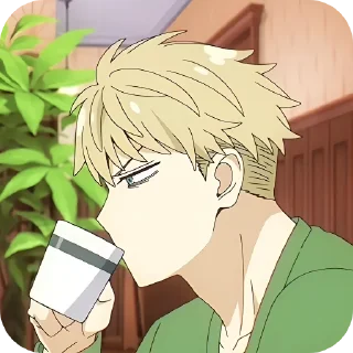 Video sticker 😶 Семья шпиона 1 @anime_sticks