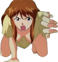 Telegram sticker 👀 Аска-колбаска