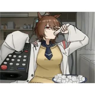 Telegram sticker 😊 Umamusume sillies