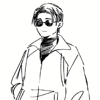 Telegram sticker ⚪️ Yuta Okkotsu | @Toji_sama