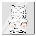 Telegram sticker 👍 Amaranth The Tiger
