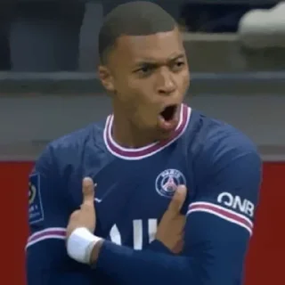Telegram sticker 🐢 🐢 kylian mbappe. @is4espana