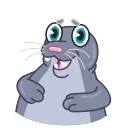 Sticker 😂 Silly Seal