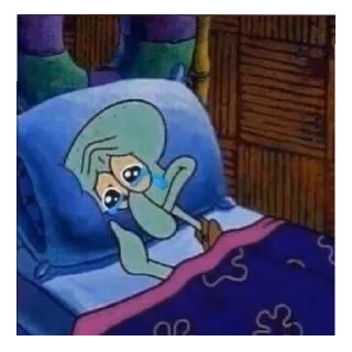 Телеграм стикер 😭 u cringe as hell @siwsam / @ewtext