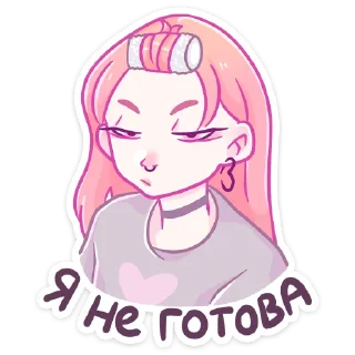 Video sticker 😑 Малин @nyasticks