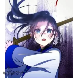 Telegram sticker 🗡 - ᗷY @ahMshY 𓉮 . I became the Despised
