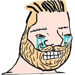 Телеграм стикер 😭 MEN AIN'T SHIT :: @fStikBot