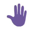 Video sticker ✋ violet magic by @p...