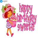 Telegram sticker 🎉 🎉 پک شماره یک استیکرهای تولد - مرجان 🎊