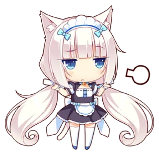 Telegram sticker 🍥 ૮꒰ ｡っ -｡꒱ఎ   ⃝@mewsticks ⊹  ◜ ♡  𝅭