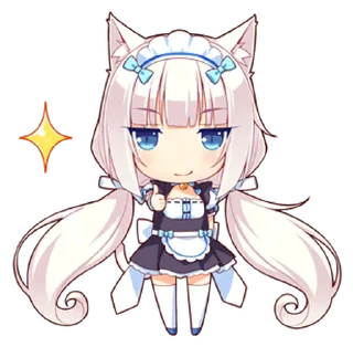 Telegram sticker 🍥 ૮꒰ ｡っ -｡꒱ఎ   ⃝@mewsticks ⊹  ◜ ♡  𝅭