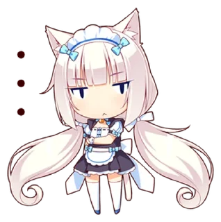 Telegram sticker 🍥 ૮꒰ ｡っ -｡꒱ఎ   ⃝@mewsticks ⊹  ◜ ♡  𝅭