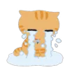 Video sticker 😭 Cats - @ShoutoEmoji