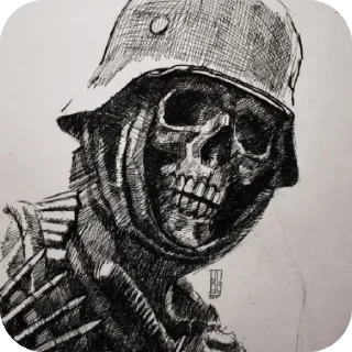 Telegram sticker 💀 𝕯𝖊𝖚𝖙𝖘𝖈𝖍𝖑𝖆𝖓𝖉 @TgEmodziBot