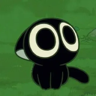 Video sticker 👀 HEI THE CAT ⋮ 🖤