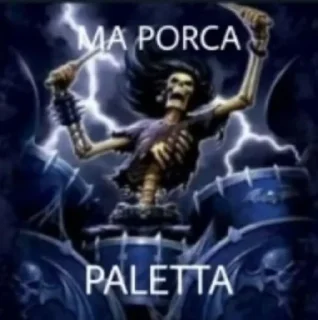Video sticker 💀 scheletri pazzi