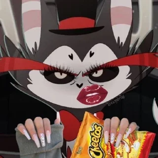 Telegram stiker 🐈‍⬛ Ателье "ХАХАХХХХАААХАХА" :: @fStikBot