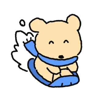 Video sticker ⭐ 깜자의 겨울동화 @moe_sticker_bot