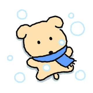 Sticker ⭐ 깜자의 겨울동화 @moe_sticker_bot