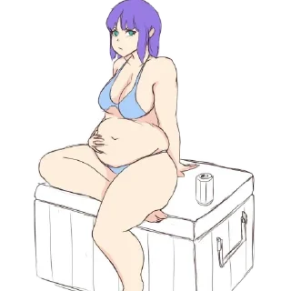 Telegram stiker 🖼 Belly full 🎀 :: @fStikBot