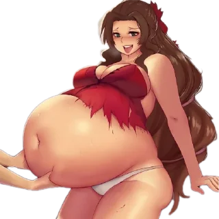 Video sticker 🤲 Belly full 🎀 :: @fStikBot