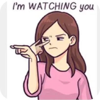 Telegram sticker 👀 All about her
