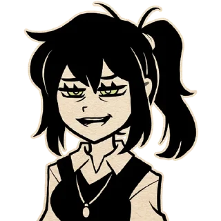 Телеграм стикер 😄 Mrs. Graves