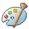 Sticker ⚪️ PixelIconDrawing