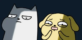 Video sticker 😳 Vàng Xám