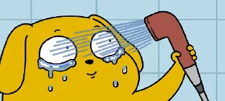 Telegram sticker 😭 Vàng Xám