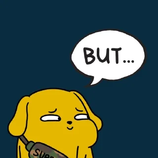Telegram sticker 😏 Vàng Xám