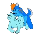 Telegram sticker 🔝 Furry animations 3 NSFW