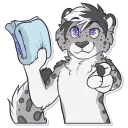 Telegram sticker 😏 Caretaker set — @stckrRobot
