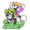 Telegram sticker 👥 Caretaker set — @stckrRobot