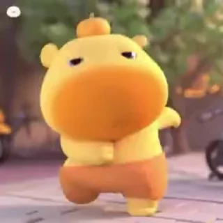 Video sticker 🌟 @SekaiTopjob：超可爱水豚噜噜 :: @fStikBot