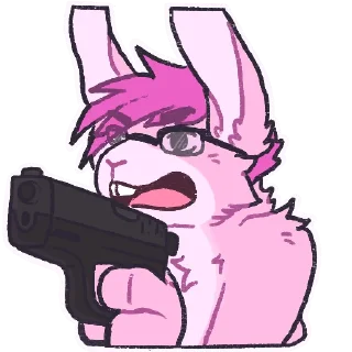 Telegram sticker 🔫 Doughnut's Stickers