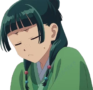 Telegram sticker 😑 Kusuriya no Hitorigoto 2 @keiriststicks