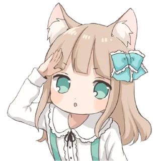 Sticker 👍 Wolf Ear Girl @jp_stickers