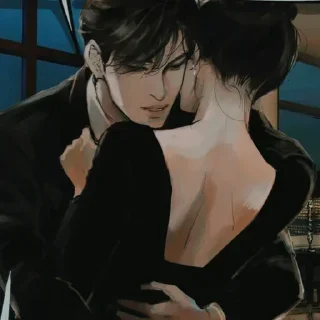 Телеграм стикер ❤ HeOtai manga @HeOtai