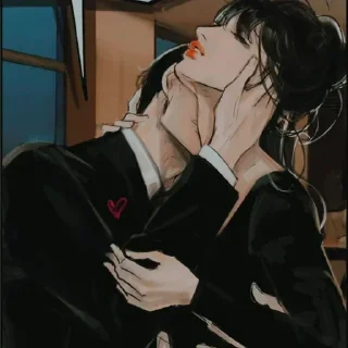 Телеграм стикер ❤ HeOtai manga @HeOtai