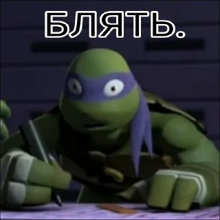 Video sticker 😨 Turtles2012