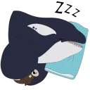 Telegram sticker 😴 Diesel Orca