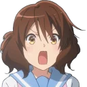 Telegram sticker 😮 Anime moments 1