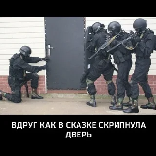 Telegram sticker ✊ Спецназ