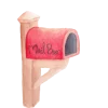 Sticker 🤩 @Yiye_Aera fonts red @TgEmojis_bot