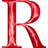 Sticker 🤩 @Yiye_Aera fonts red @TgEmojis_bot