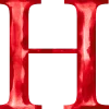 Sticker 🤩 @Yiye_Aera fonts red @TgEmojis_bot