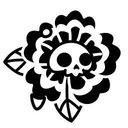 Sticker 🌺 Monochrome Black Style @podarkitgnft